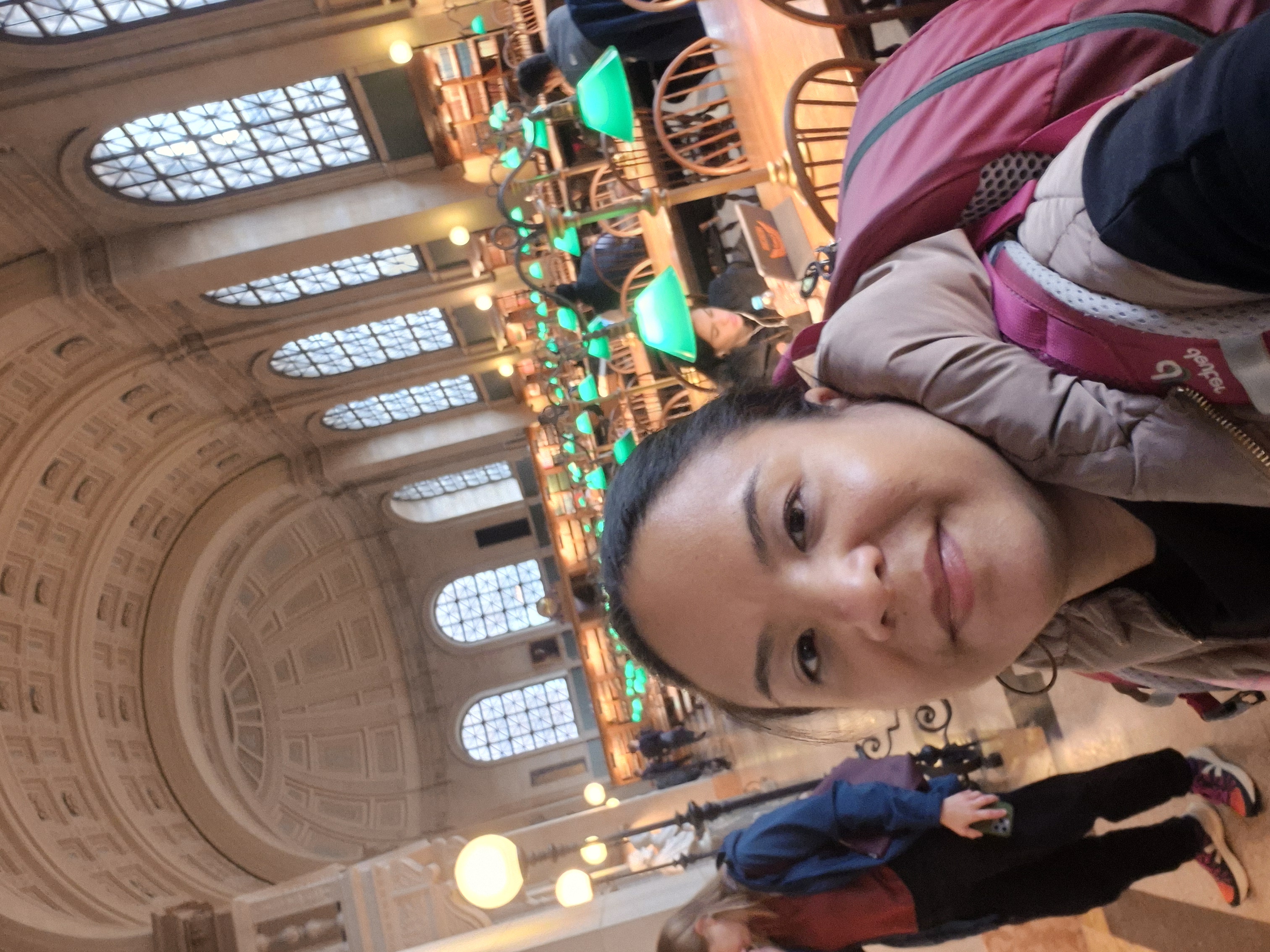 LysaWatt à la Boston Public Library